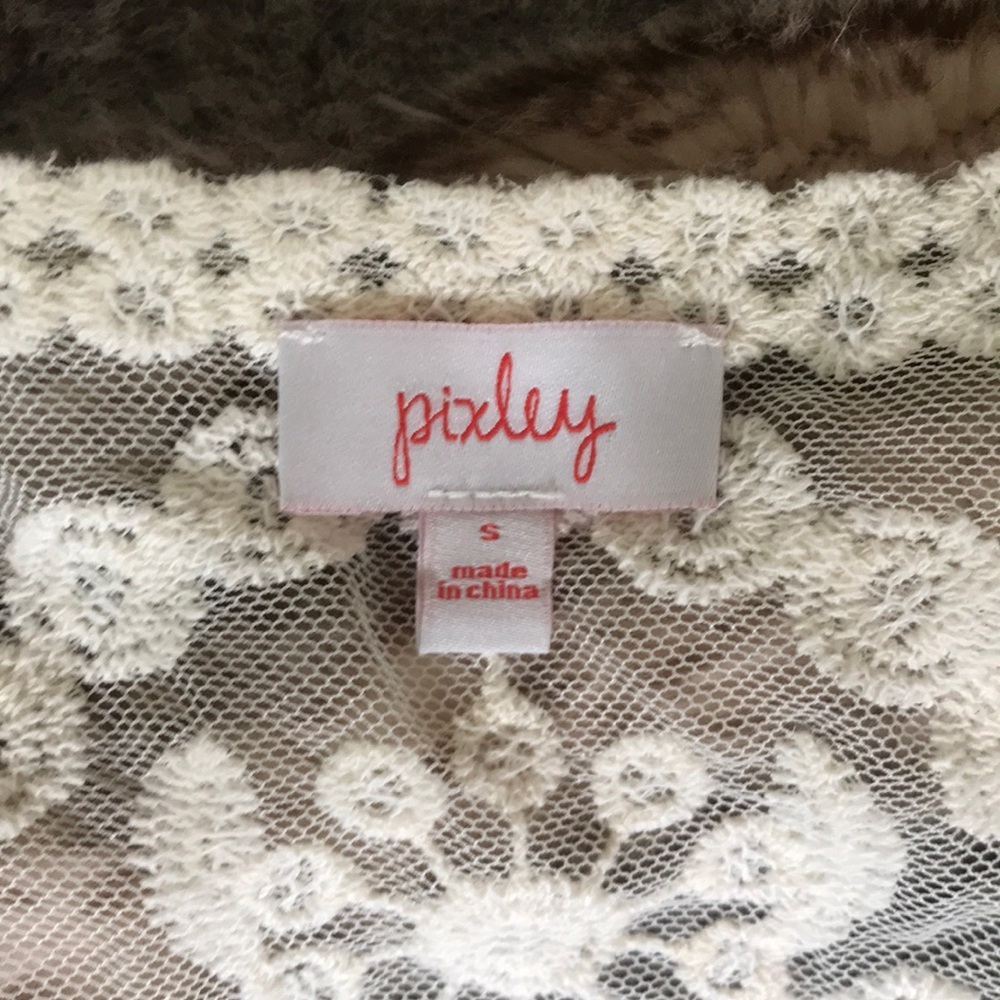 Pixley Stitch Fix Lace Kimono Small - Picture 2 of 4